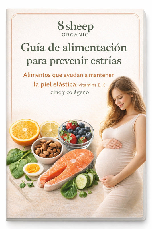 Guía de alimentación para prevenir estrías